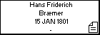 Hans Friderich Bræmer
