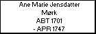 Ane Marie Jensdatter Mrk