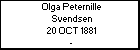 Olga Peternille Svendsen