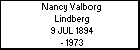 Nancy Valborg Lindberg