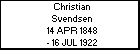 Christian Svendsen