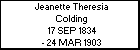 Jeanette Theresia Colding