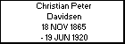 Christian Peter Davidsen