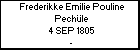 Frederikke Emilie Pouline Pech�le