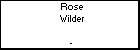 Rose Wilder