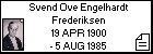 Svend Ove Engelhardt Frederiksen