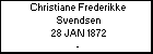 Christiane Frederikke Svendsen