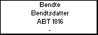 Bendte Bendtsdatter