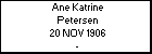 Ane Katrine Petersen