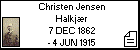 Christen Jensen Halkjr