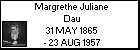 Margrethe Juliane Dau