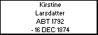 Kirstine Larsdatter