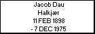 Jacob Dau Halkj�r