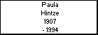 Paula Hintze