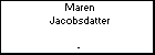 Maren Jacobsdatter