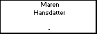 Maren Hansdatter
