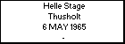 Helle Stage Thusholt