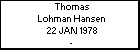 Thomas Lohman Hansen