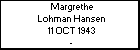 Margrethe Lohman Hansen