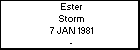 Ester Storm