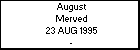 August Merved