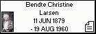 Bendte Christine Larsen