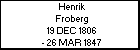 Henrik Froberg