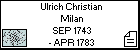 Ulrich Christian Milan