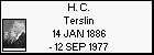 H. C. Terslin