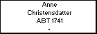 Anne Christensdatter